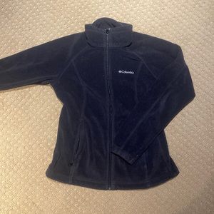 Columbia fleece zip up jacket